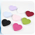 Vilbocr 2PCS Heart-Shaped Silicone Mobile Phone Grip Stand, Collapsible Cellphone Finger Grip Holder for Smartphone