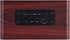 PUSOKEI Mini Bluetooth 4.2 Speaker, Wooden Stereo Loudspeakers, Portable Rechargeable Music Speakers with 3.5mm Input