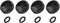 PATIKIL Camera Shutter Button, 4 Pack 12mm Concave Surface Shutter Release Buttons