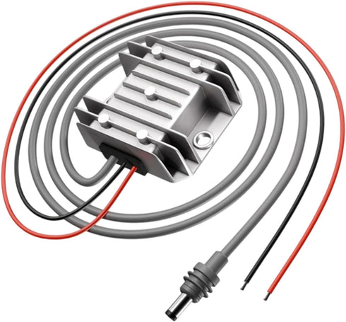 Zeizafa 30V 3.5A 12V 24V Small Electric Converter Input Overcurrent Defense Designs Aluminum for Mobile Power Systems