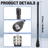 Arridioter 27MHz PL259 Connector,9.84ft RG58 CB Radio Antenna Magnetic Base Kit with BNC Coaxial Cable Compatible