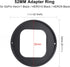 PULUZ 52mm UV Lens Filter Adapter Ring for GoPro HERO11/10/9 Black Camera Accessories