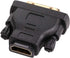 DTECH 4K 1080P DVI to HDMI Adapter DVI Male to HDMI Female Bi-Directional DVI-D Port Converter Gold Plated Connector