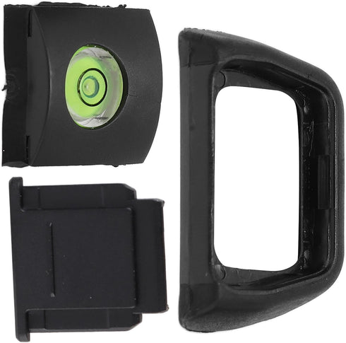 LAISANIM A6000 A6100 A6300 A5000 Camera Eyepiece Cover Viewfinder Eyecup with Level Tool & Cold Shoe Cover