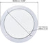 uxcell 8" Speaker Grill Mesh Decorative Circle Woofer Guard Protector Cover Accessories (White)