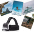 Action Camera Head Strap Mount for GoPro Hero 12 11 10 9 8/AKASO EK7000 Brave 4 5 6 7 LE V50X/Dragon Touch
