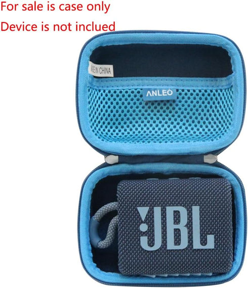 Hard Travel Case for JBL Go 3 / Go 4 Portable Bluetooth Speaker (Blue)