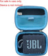 Hard Travel Case for JBL Go 3 / Go 4 Portable Bluetooth Speaker (Blue)