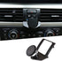 LLKUANG 360-Degree Rotary Mobile Phone Holder for BMW 3 Series E90 E91 E92 E93 2005-2012 (Aluminium Alloy)
