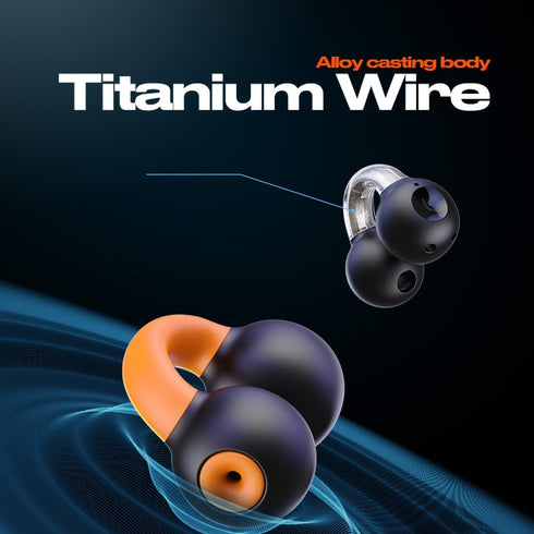 Wireless Open Ear Earbuds - Bone Conduction Headphones Bluetooth 5.3, Painless Clip on Earbuds with LED Display, HiFi