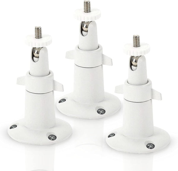 Wasserstein Adjustable Metal Wall Mount for Arlo Essential/XL 2 Gen/Pro/2/3/4/5/Ultra/Ultra 2, Wyze Cam Outdoor/V3, &
