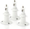 Wasserstein Adjustable Metal Wall Mount for Arlo Essential/XL 2 Gen/Pro/2/3/4/5/Ultra/Ultra 2, Wyze Cam Outdoor/V3, &