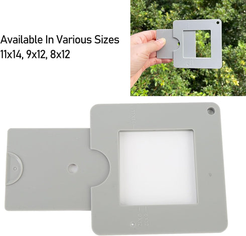 SUNGOOYUE Viewfinder, View Catcher with Sliding Mechanism, Adjustable Sliding Mechanism with Color Isolation