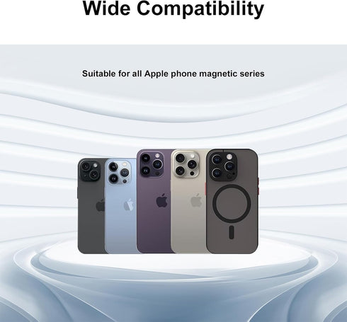 Wome 2 12 13 14 15 16 17 (1, Phone Keychain Holder: Keychain Holder for Magsafe with Detachable Rings Magnetic Grip