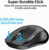 ACOZYKITTEN 2400 2.4Ghz 6 11/10/7 Wireless Mouse Ergonomic, Side Buttons Mouse, DPI, Silent and Anti Slip Roller