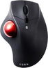 SANWA Bluetooth Wireless Ergonomic Trackball Mouse, Optical Rollerball Mice, Programmable Silent Buttons, 40mm Trackball