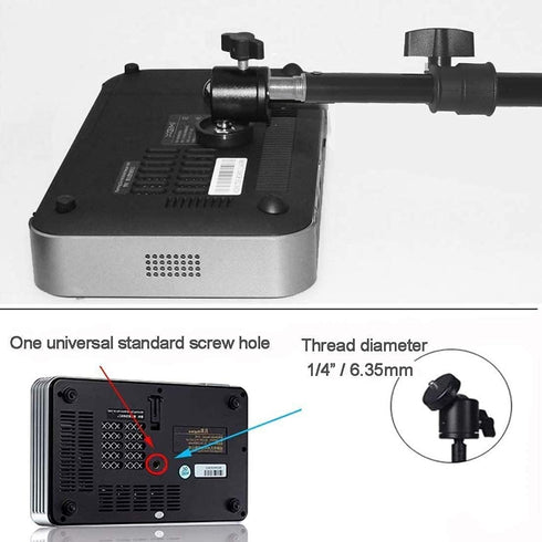 Coret (18" 40") 3lbs (1.5kgs) Projector Floor Stand, Portable Tripod Mount - Folding Stand for Projector, Camera