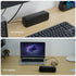 LIELONGREN USB Computer Speakers for Desktop, Small Soundbar with Hi-Quality Sound, Loud Volume, Rich Bass