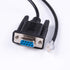 6 Feet Black PVC Male-to-Male Serial Cable for Meade Telescope Control, 4P4C RS232, 180cm Length