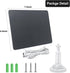 Ring Camera Solar Panel Charger, 5W 6V Fast Charging, Compatible with Ring Stick Up Cam Battery, Waterproof (2 Pack)