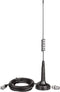 BINGFU 27MHz CB Radio Antenna PL259 & BNC Male Magnetic Base Compatible with