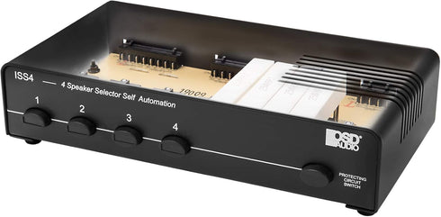 OSD Audio ISS4 4 Zone Speaker Selector Switch with Impedance Protection