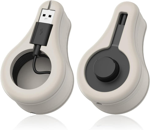 Oura Ring Gen3 Charger Silicone Protector Cover, ONLY Cover with Cord Winder, Charger Organizer for Oura Ring Gen3