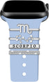 12 Constellations Decorative Rings, Compatible with Apple Watch Charms for iWatch Series 8 7 6 5 4 3 (No Band)