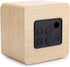 Retro Wireless Bluetooth Speaker, Yellow Wooden USB-Powered Portable Speaker with HD Sound and Rich Bass for PC