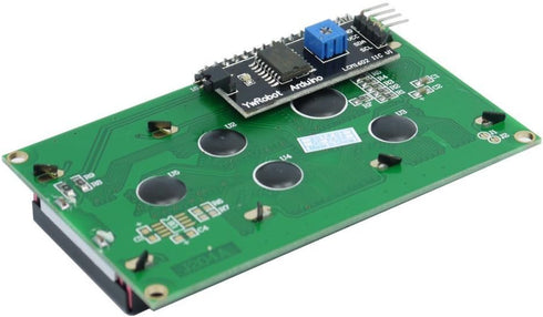 SoluIic/i2c/twi Serial 2004 20x4 LCD Module Shield for Arduino UNO Mega R3, White on Blue