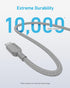 Anker 240W USB C to USB C Cable (2Pack, 10ft) - Fast Charge USB C Charger Cable for iPhone 15, MacBook Pro 2020, iPad