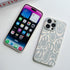 KERZZIL Cute Funny Face Phone Case for iPhone 14 Pro Max, Beige with Liquid Silicone & Microfiber Lining