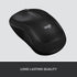 Logitech M220 Wireless Silent Mouse in Sleek Black