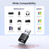 UGREEN 5.4 11/10/8.1, USB Bluetooth Adapter for PC Bluetooth Dongle Receiver EDR & BLE, Plug & Play Supports Windows