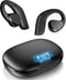TTQ Open Ear Headphones, Bluetooth 5.3 Open Ear True Wireless Earbuds, Sports