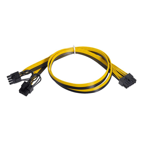 Chenyang 12Pin to ATX Dual 8Pin & 6Pin Splitter GPU Modular Cable for 3080 3090 AX850 AX750 AX650