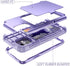 WeLoveCase iPhone 11 Wallet Case, Light Purple Defender Credit Card Holder with Hidden Mirror & Heavy Duty Protection