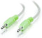 C2G/Cables to Go 27412 3.5mm M/M Stereo Audio Cable, 12 Feet/3.65 Meters, PC99 Color Coded