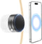 pop-tech Magnetic Vacuum Suction Mirror Phone Holder (Smooth Mirror Surface Only), Gym