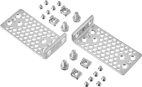MokerLink Metal Rack Mount Ear for 17.3 inch Switches, Compatible with Cisco 2960X 2960XR 3650 3850