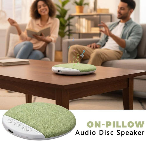 Generic 2026 Bluetooth Sleep Pillow Speaker Wireless Under Pillow Headphones with White Noise Timer, Hi-Fi Stereo Sound