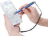 Elastic Tether Lanyards (Pack of 8) for Stylus Pens with Retractable Coiled Spring and Lobster Clasp Hook (Black)