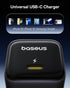 Baseus 45W 2 Pack 17/16/15 S24 USB C Charger Block, PPS Fast Charger Type C with USB-C Cable for iPhone Series, iPad