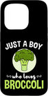 Just A Boy Who Loves Broccoli Case for iPhone 15 Pro