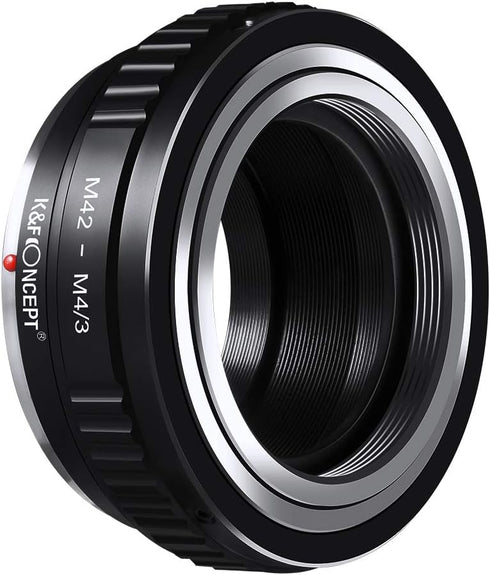 K&F Concept M42 Lens to Micro 4/3 Lens Adapter - Fits Olympus PE, Panasonic Lumix