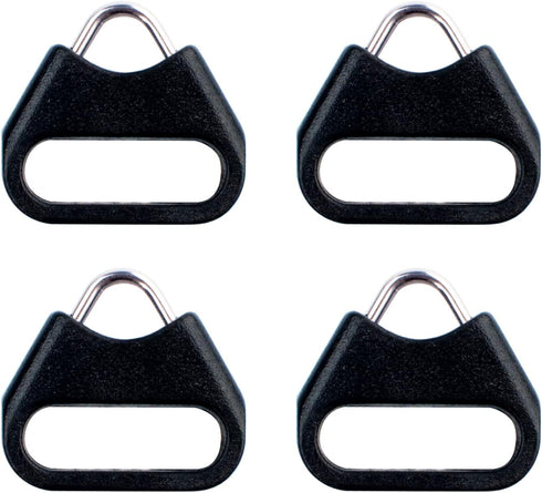 Quick Release Clips and Connectors for Binoculars Camera Strap, Adapter with Triangle Split Ring