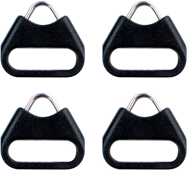 Quick Release Clips and Connectors for Binoculars Camera Strap, Adapter with Triangle Split Ring