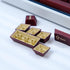 114 Keycaps Translucent Red Keycaps, Cherry Profile Doubleshot PBT Keycap Set for 61/64/87/104/108 Cherry MX Switches