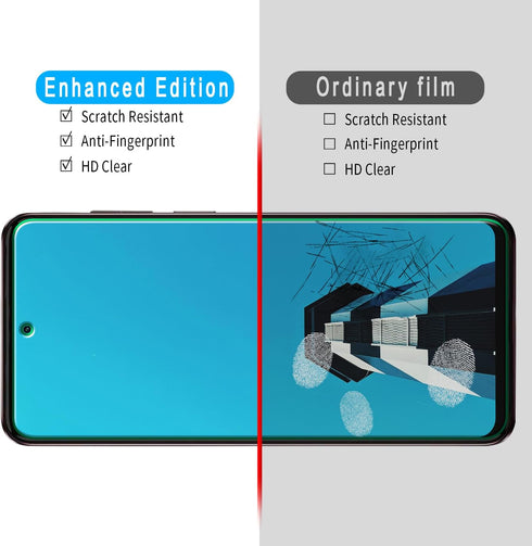 Slanku Tempered Glass Screen Protector (3 Pack) for Motorola Moto G Stylus 5G (2023) - Anti-Scratch, Bubble-Free, Easy