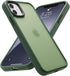 Shockproof Hard Back Case for iPhone 11, Military Grade Drop Protection, Frosted Green